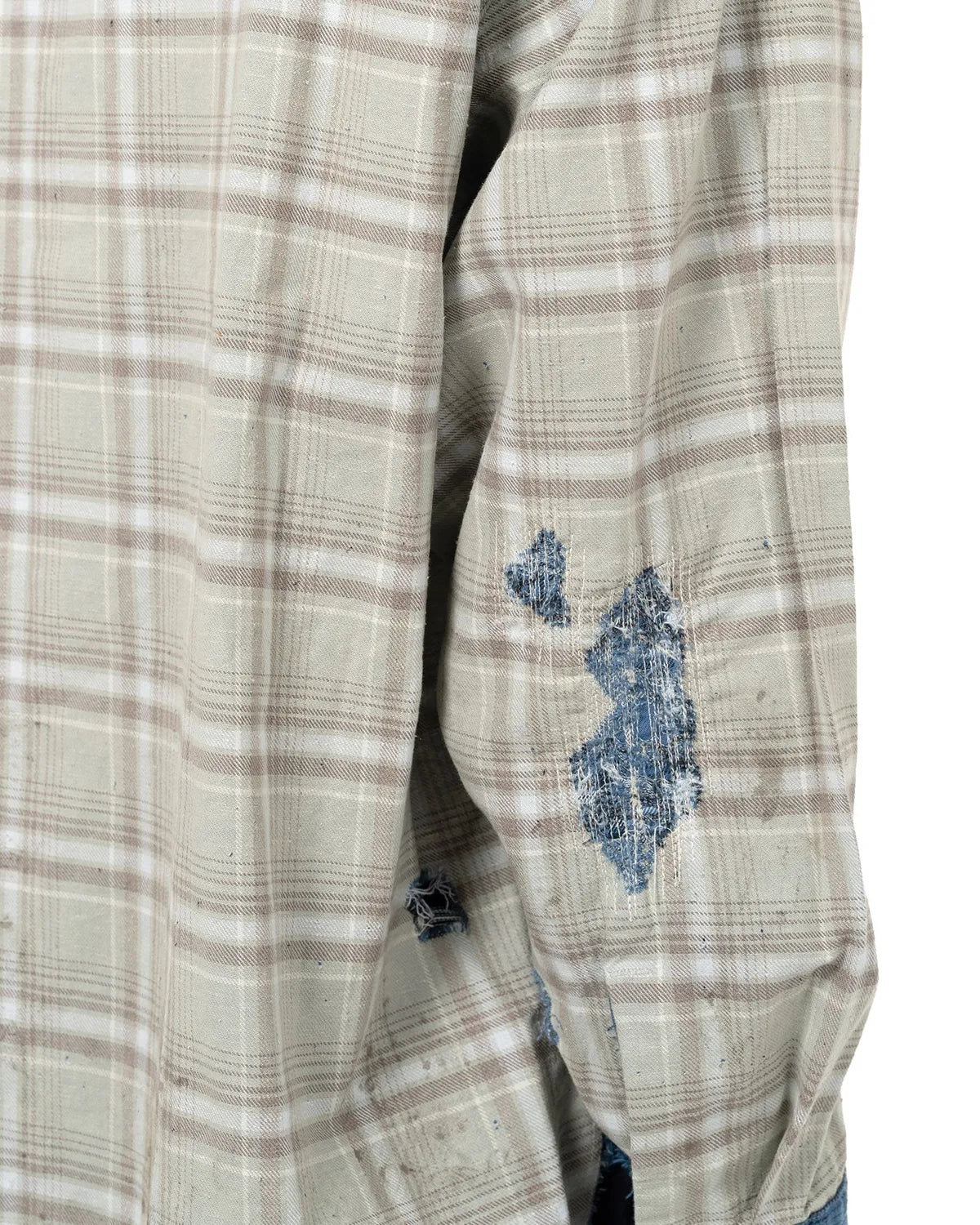 KAMIYA / Crazy Pattern Check Shirt (G15SH057)