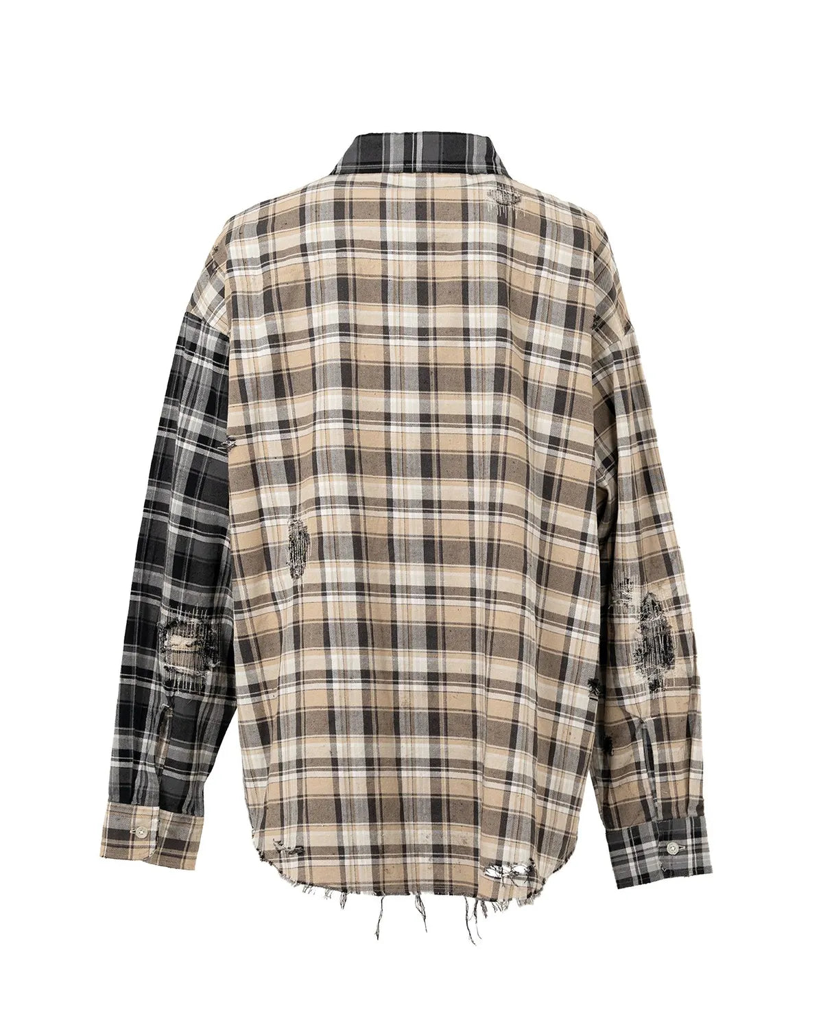 KAMIYA / Crazy Pattern Check Shirt (G15SH057)
