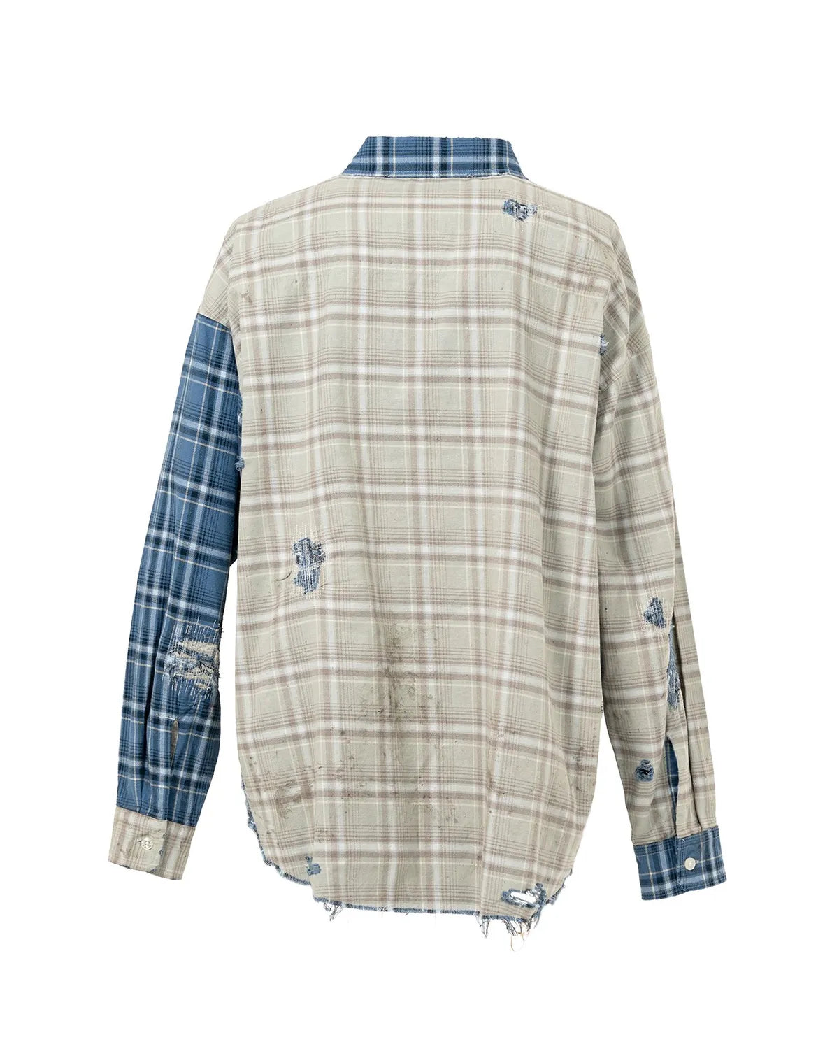 KAMIYA / Crazy Pattern Check Shirt (G15SH057)