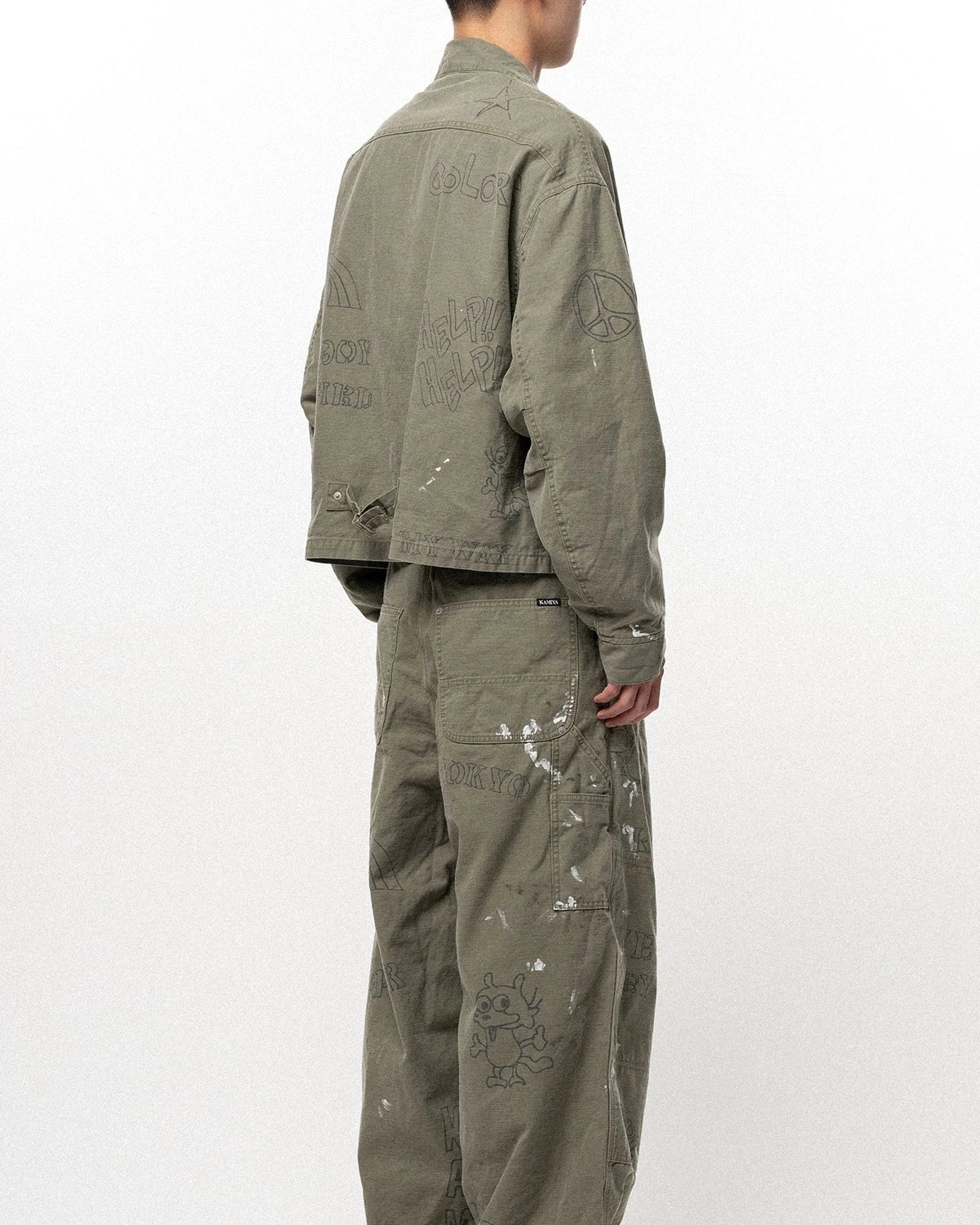 KAMIYA / Graffiti Work Jacket (G16BL022)