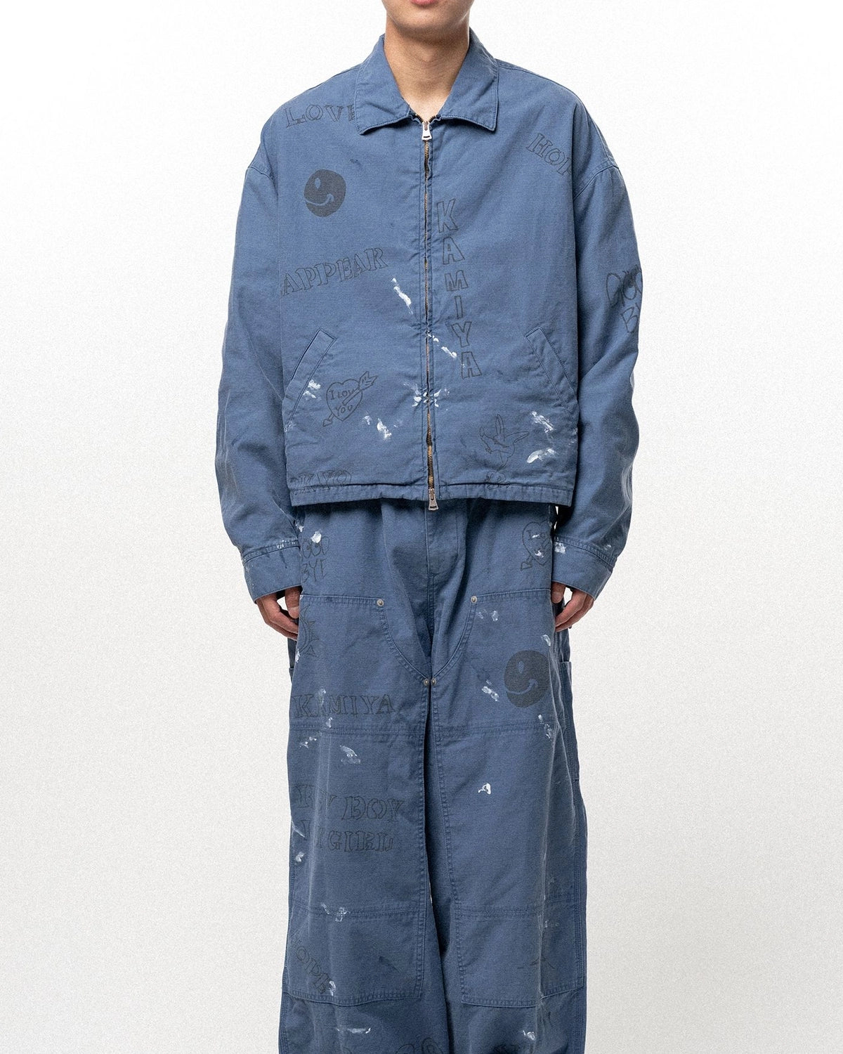 KAMIYA / Graffiti Work Jacket (G16BL022)