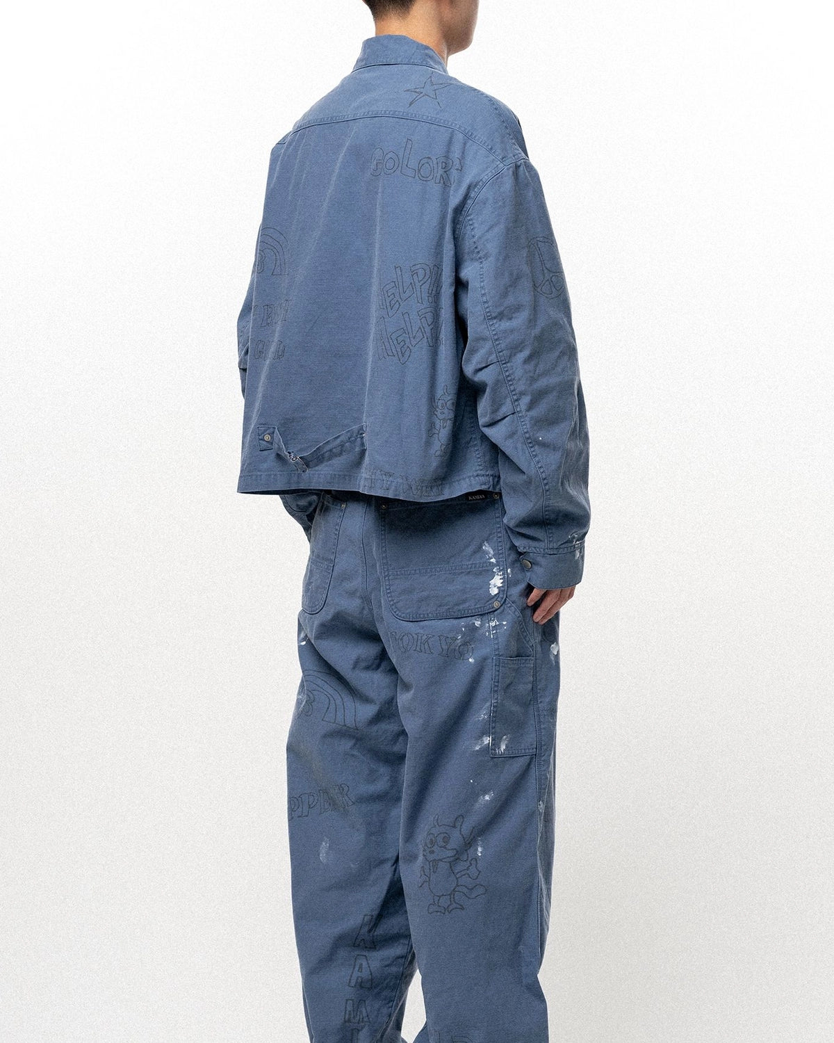 KAMIYA / Graffiti Work Jacket (G16BL022)