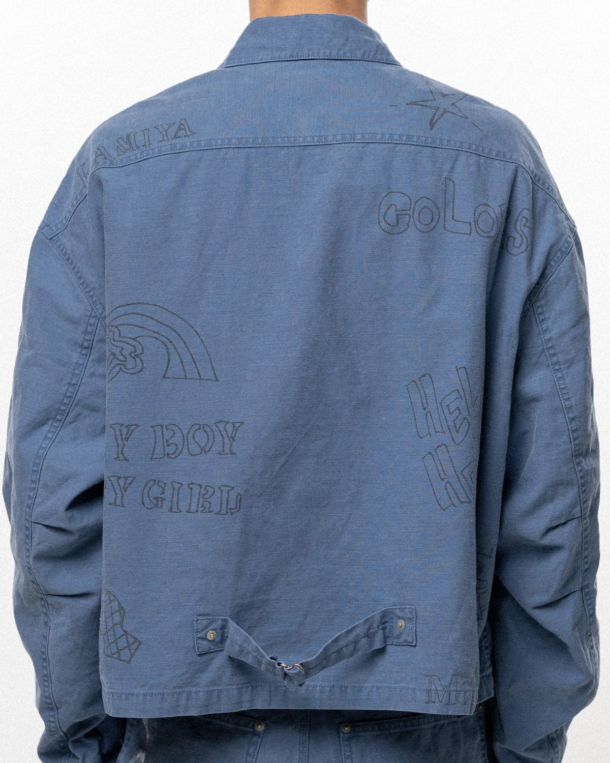 KAMIYA / Graffiti Work Jacket (G16BL022)