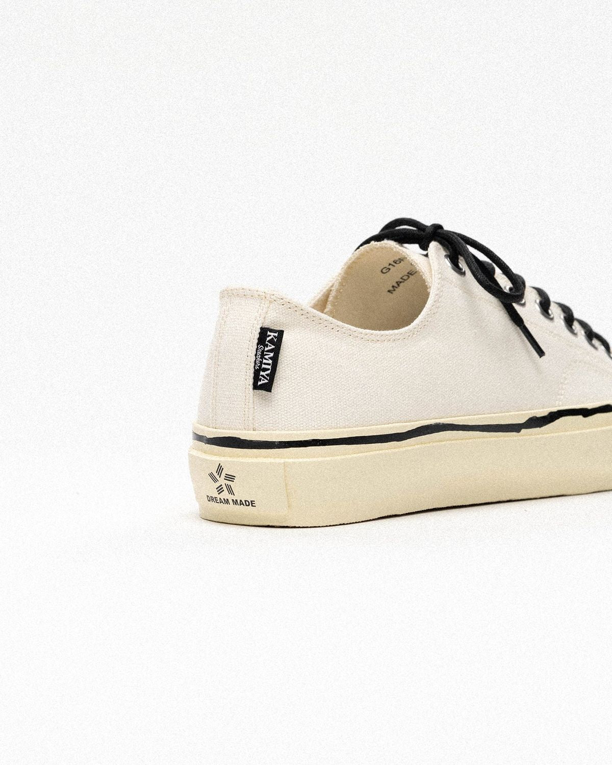 KAMIYA / "Joey" Vulcanize Aged Sole Sneaker (G16FW702)