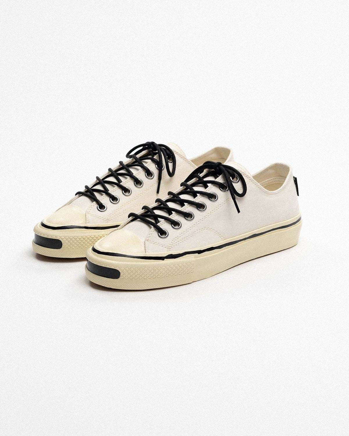 KAMIYA / "Joey" Vulcanize Aged Sole Sneaker (G16FW702)