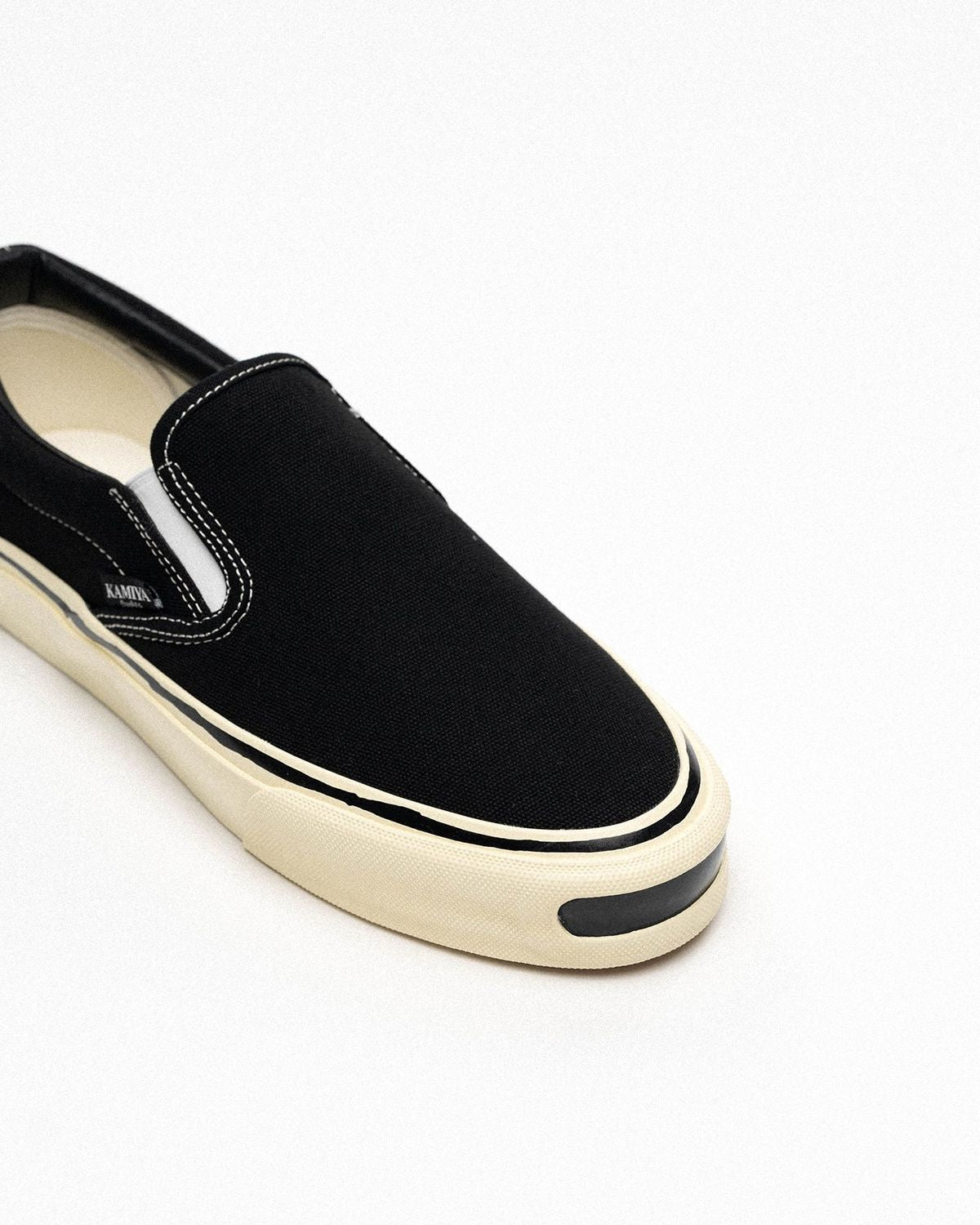 KAMIYA / "Cornell" Vulcanize Aged Sole Sneaker (G16FW703)