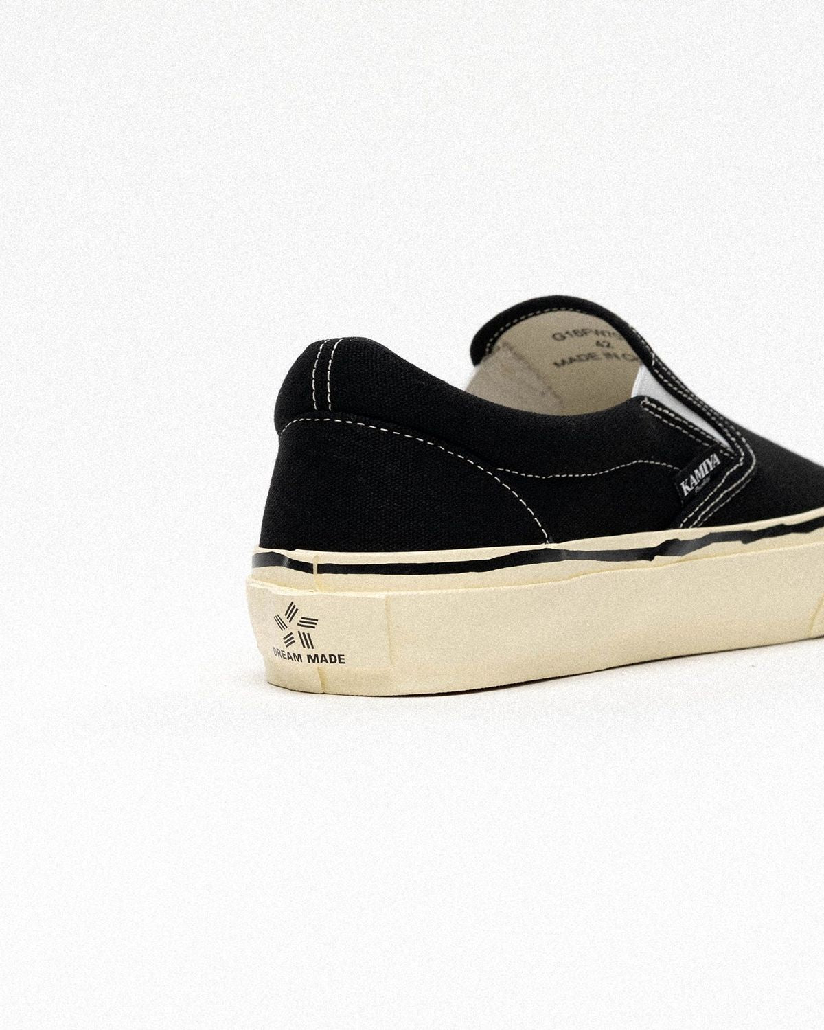 KAMIYA / "Cornell" Vulcanize Aged Sole Sneaker (G16FW703)