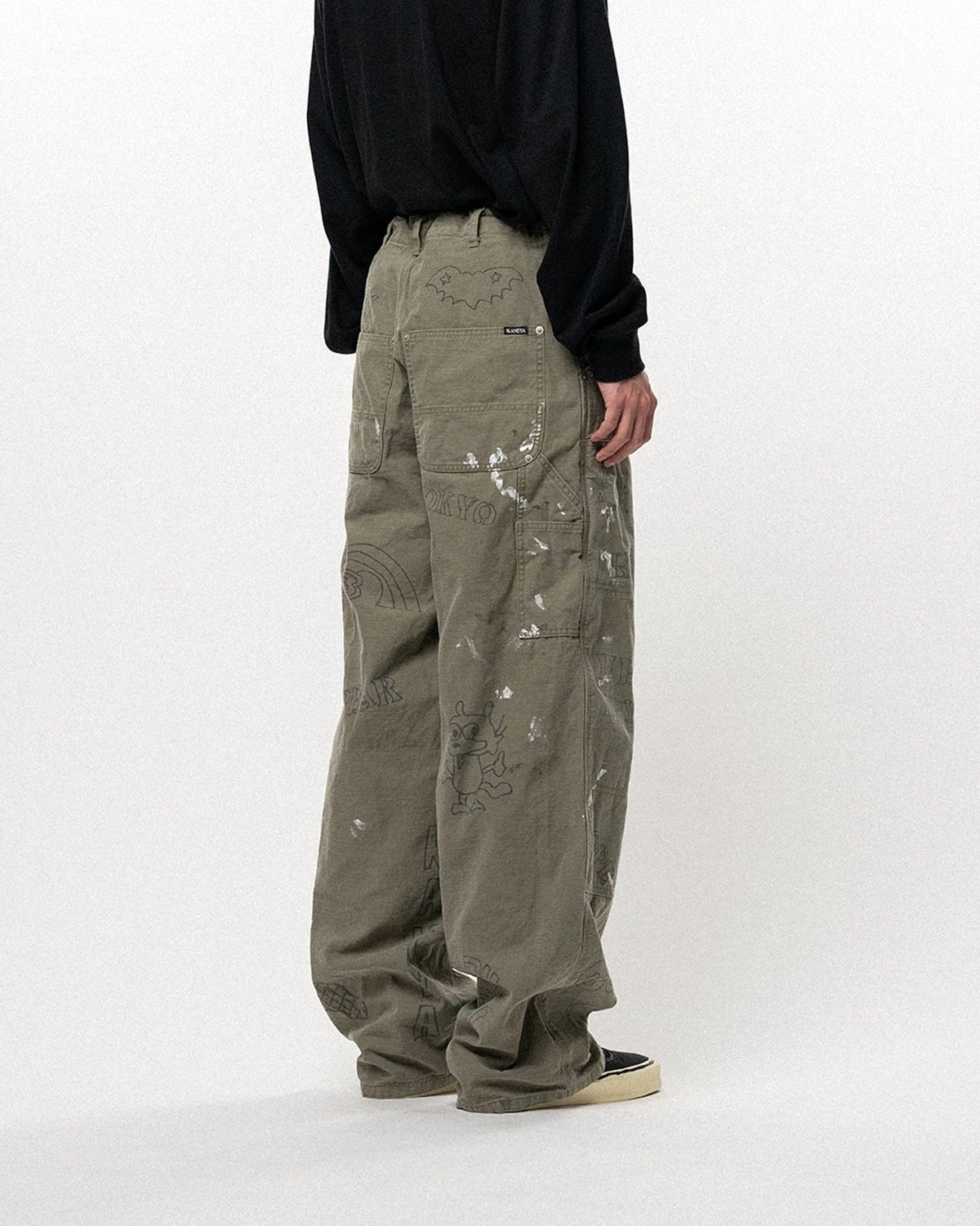 KAMIYA / Graffiti Painter Pants (G16PT023)