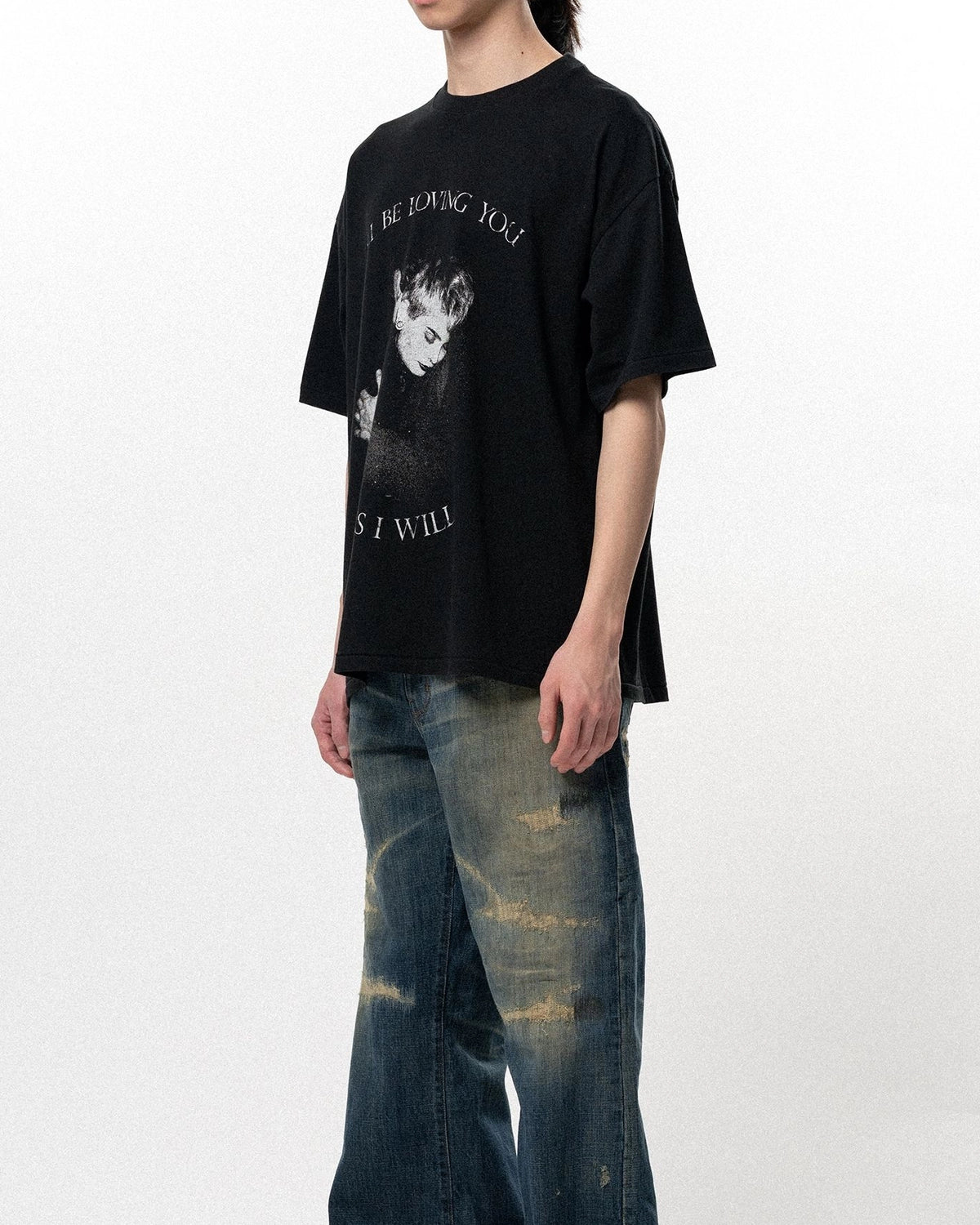 KAMIYA / "LOVING" T-shirt (G16TS095)