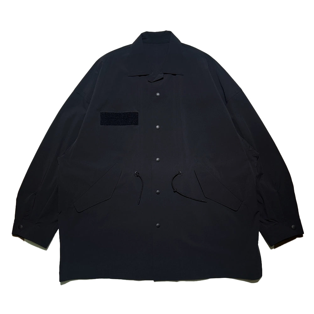 FUMITO GANRYU の M-51 nylon shirt jacket