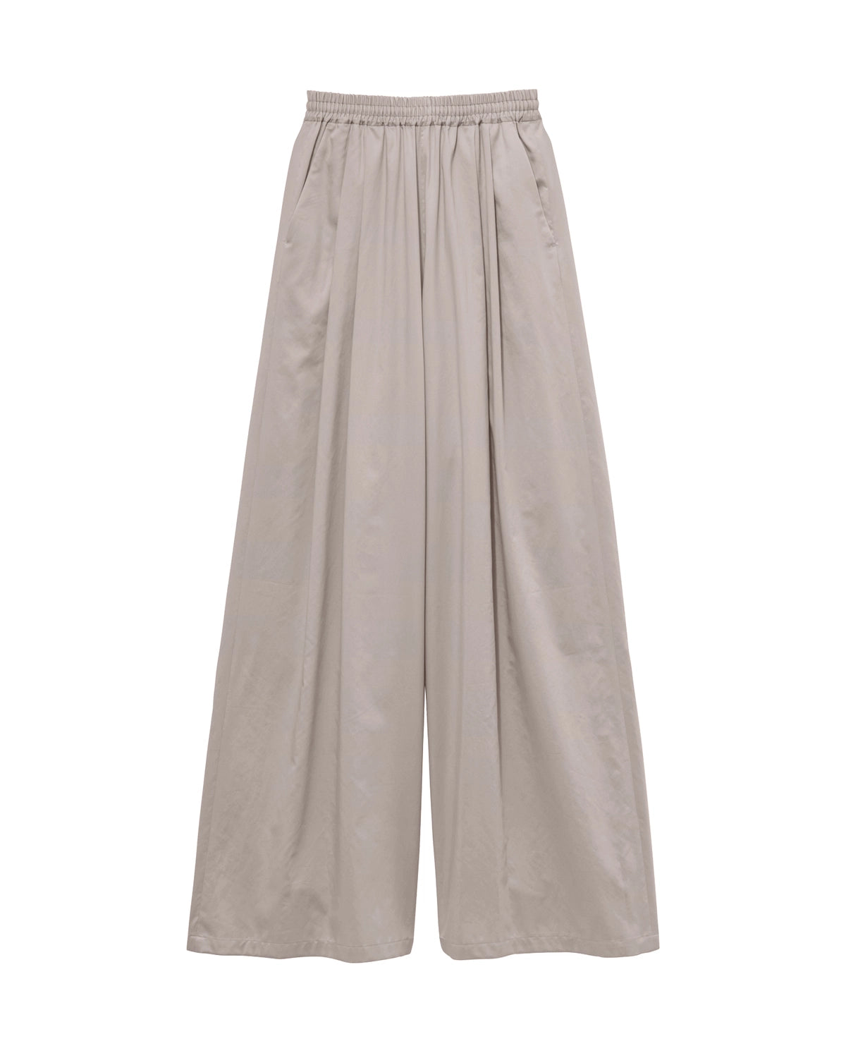 Graphpaper / Silicon Poplin Two Tuck Easy Wide Pants (GL263-40200)