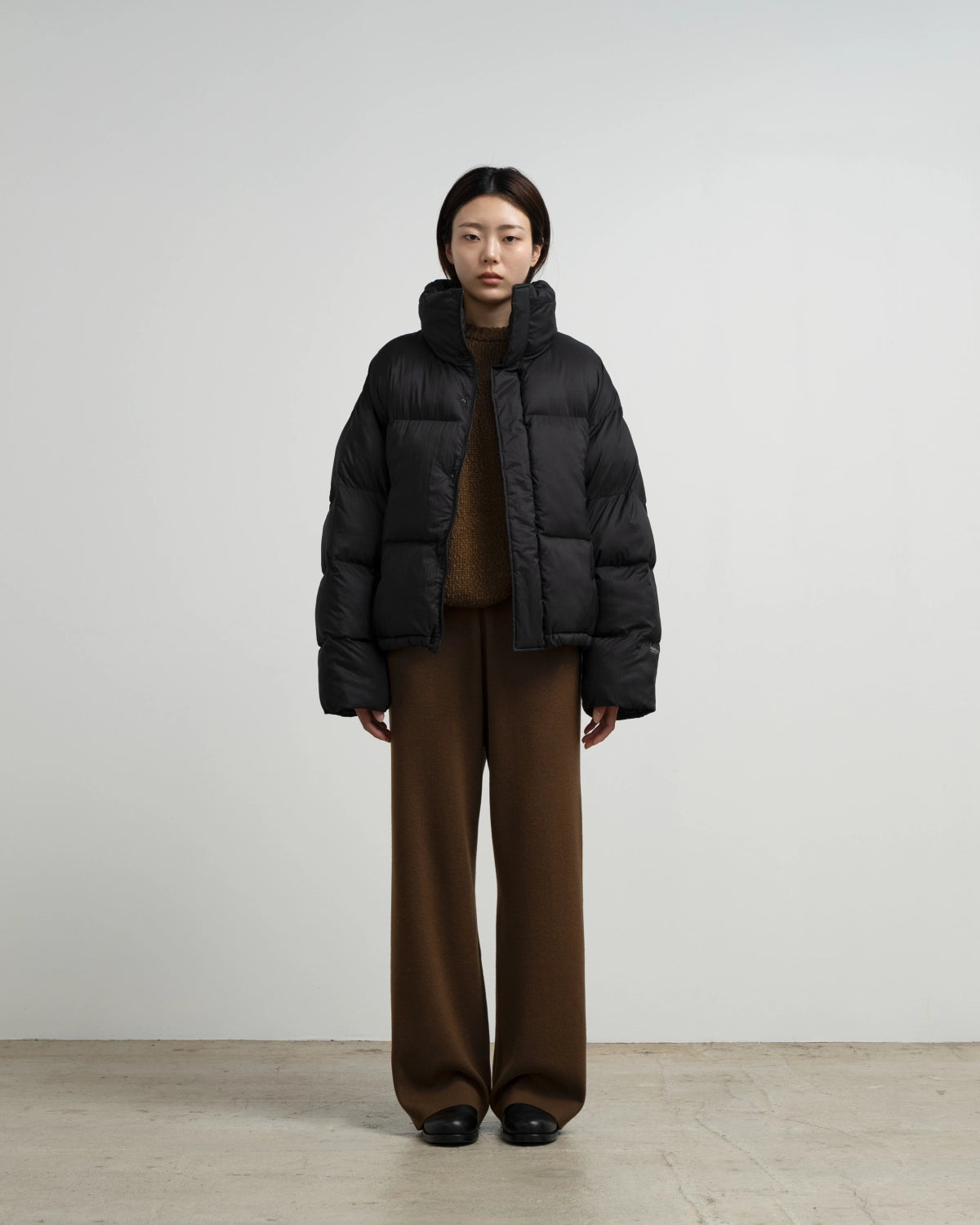 Graphpaper / Mercerized Fine Wool Knit Pants (GL263-80554)