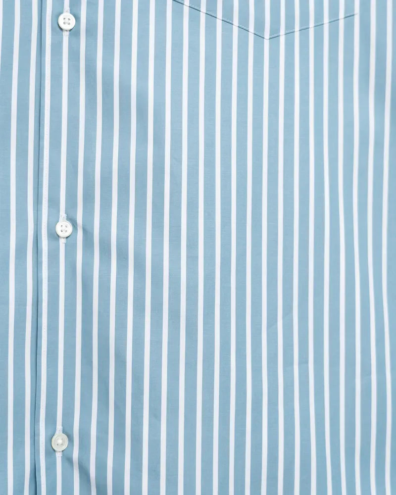 Graphpaper /SIDOGRAS S/S Oversized Regular Collar Shirt (GM242-50004)