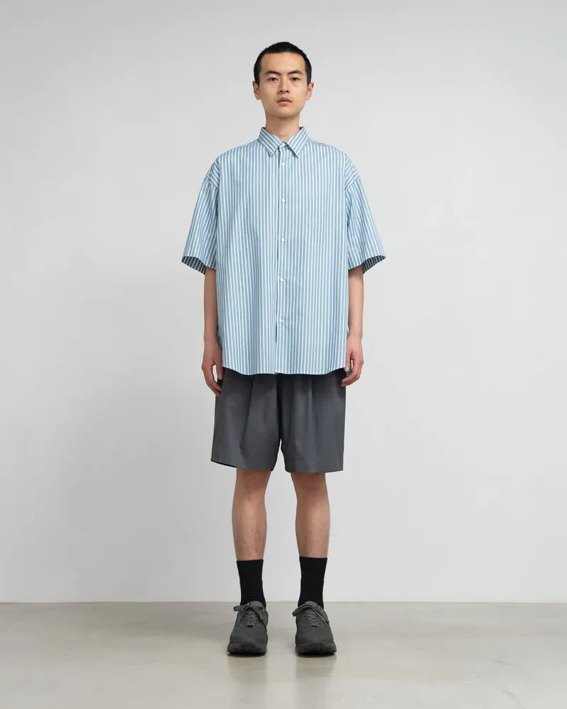 Graphpaper /SIDOGRAS S/S Oversized Regular Collar Shirt (GM242-50004)
