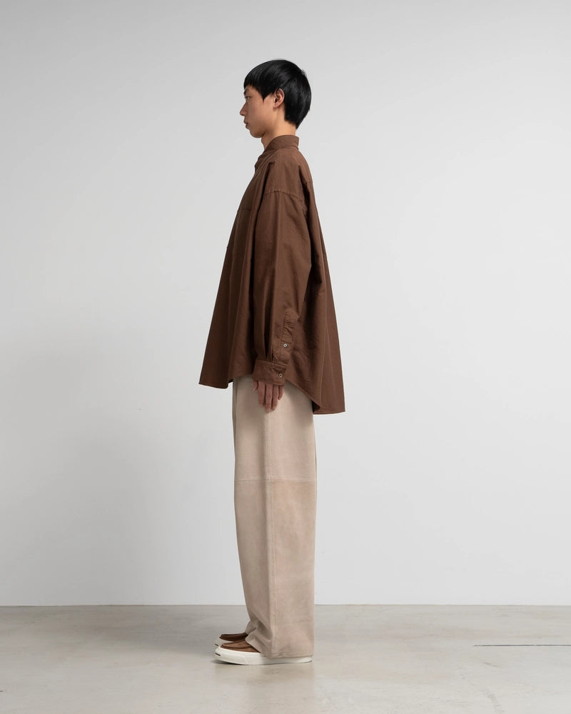 Graphpaper / Oxford L/S Oversized B.D Shirt (GM251-50021C)