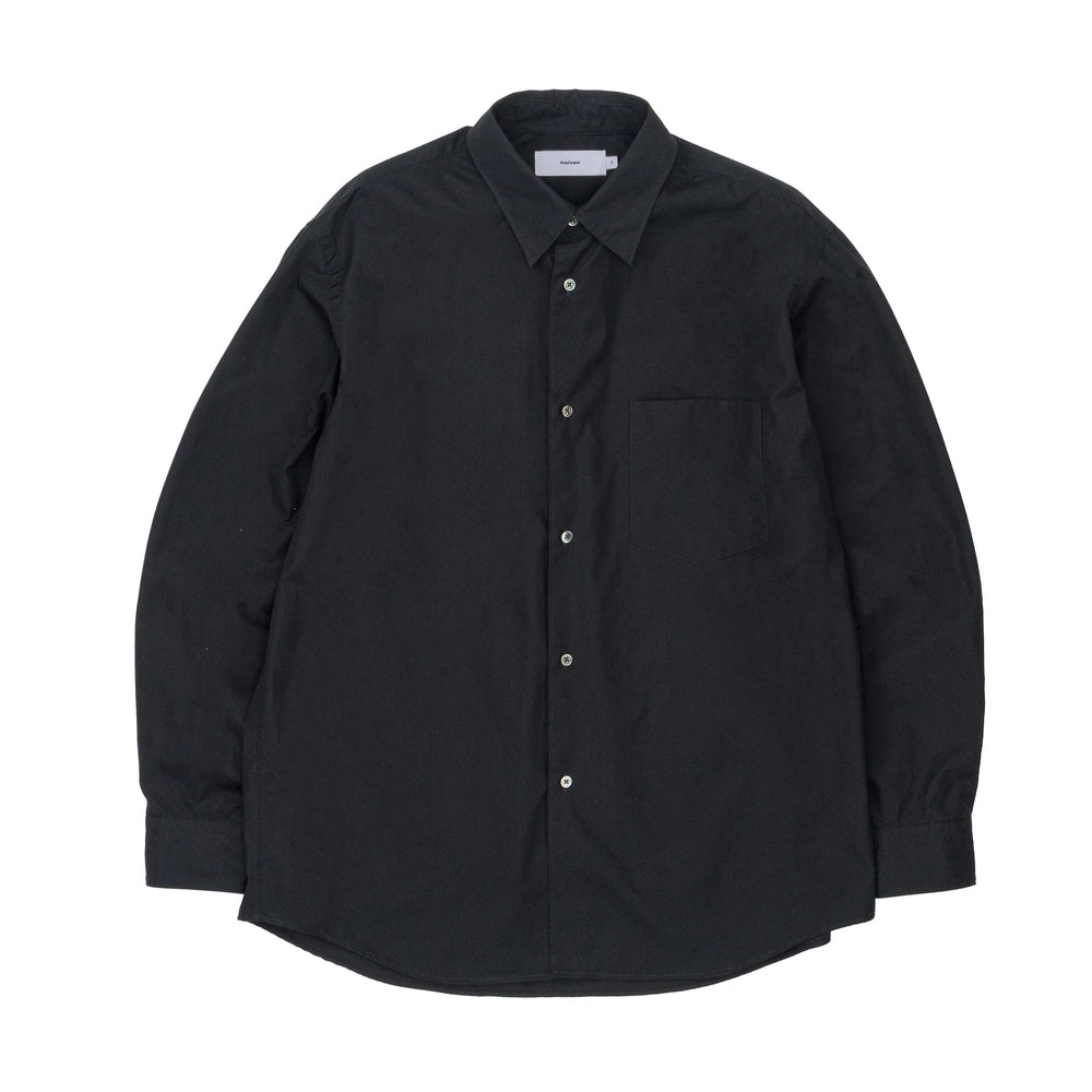 Graphpaper / High Count Regular Collar Round Cut Oversized Shirt (GM253-50030B)