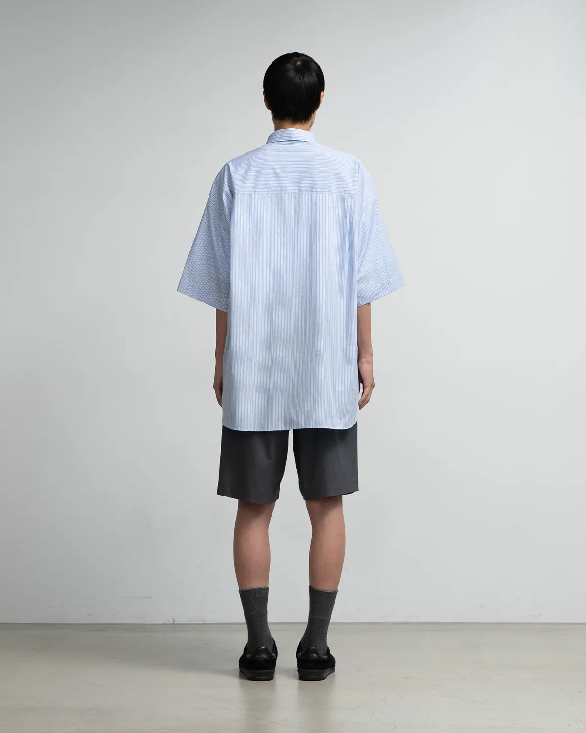 Graphpaper / SIDOGRAS S/S Oversized Regular Collar Shirt (GM252-50012)