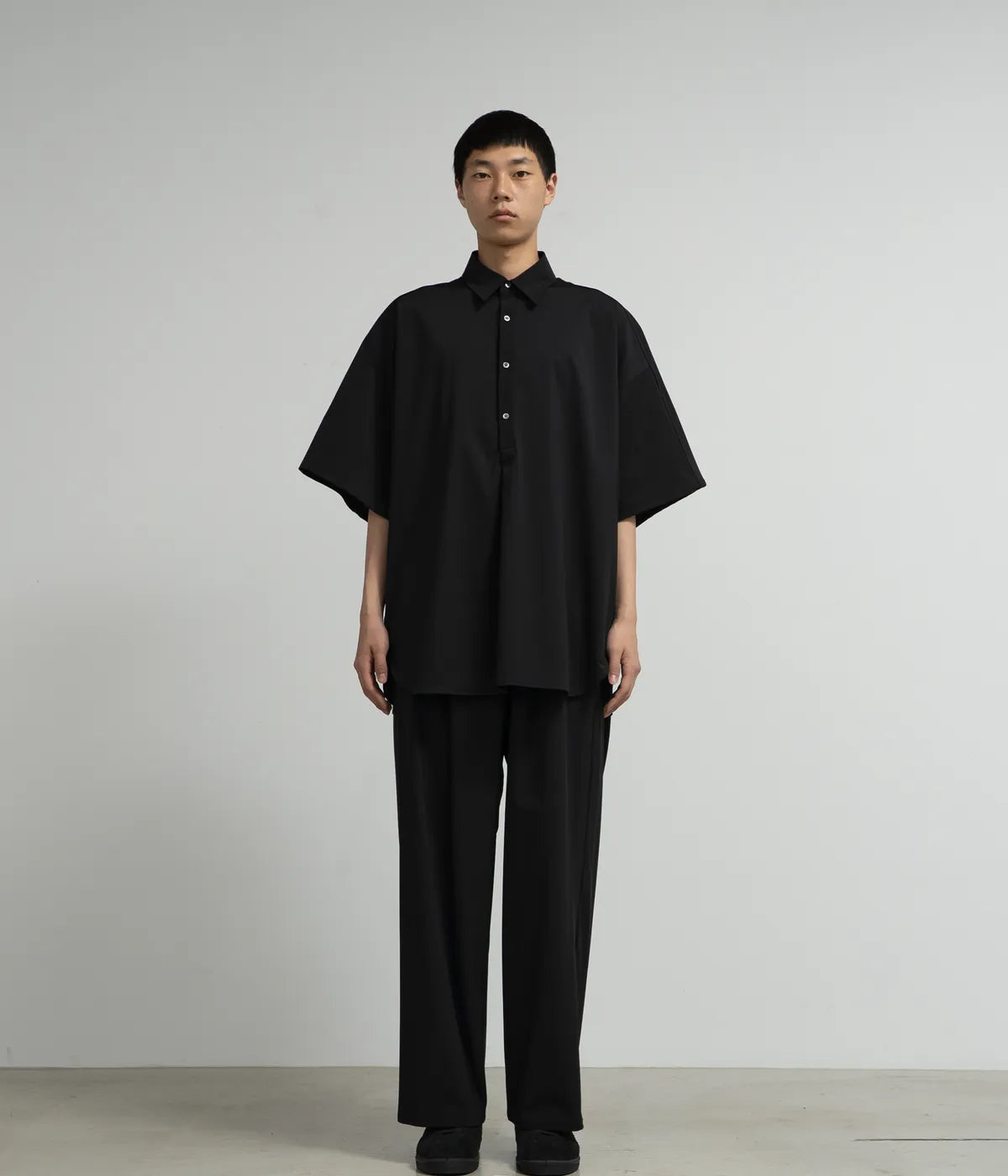 Graphpaper / Flex Tricot S/S Pullover Shirt (GM262-50018)