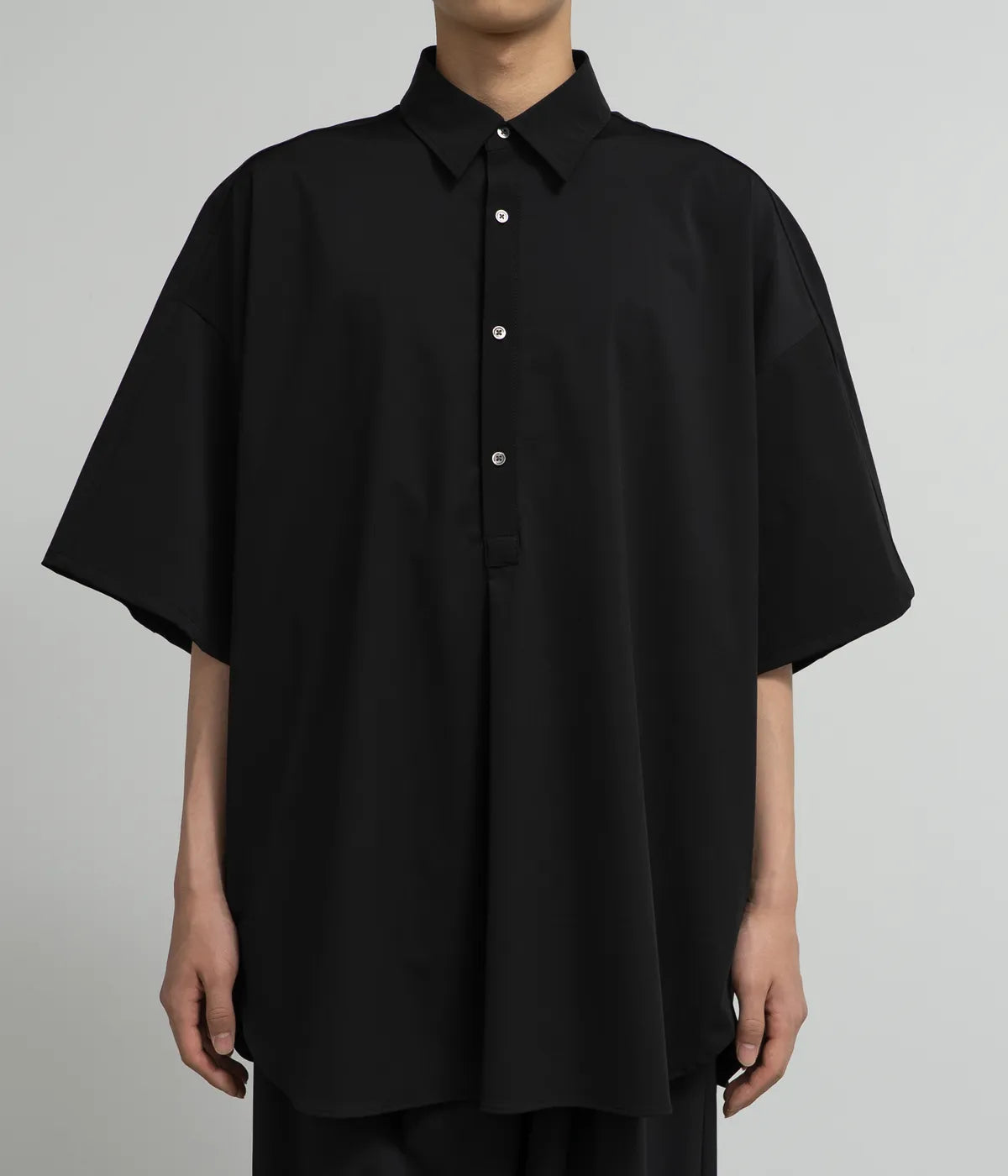 Graphpaper / Flex Tricot S/S Pullover Shirt (GM262-50018)