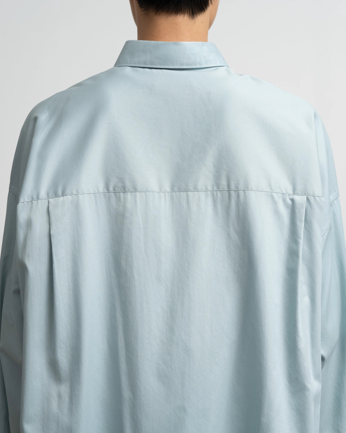 Graphpaper / Silicon Poplin Oversized Regular Collar Shirt (GM261-50180)