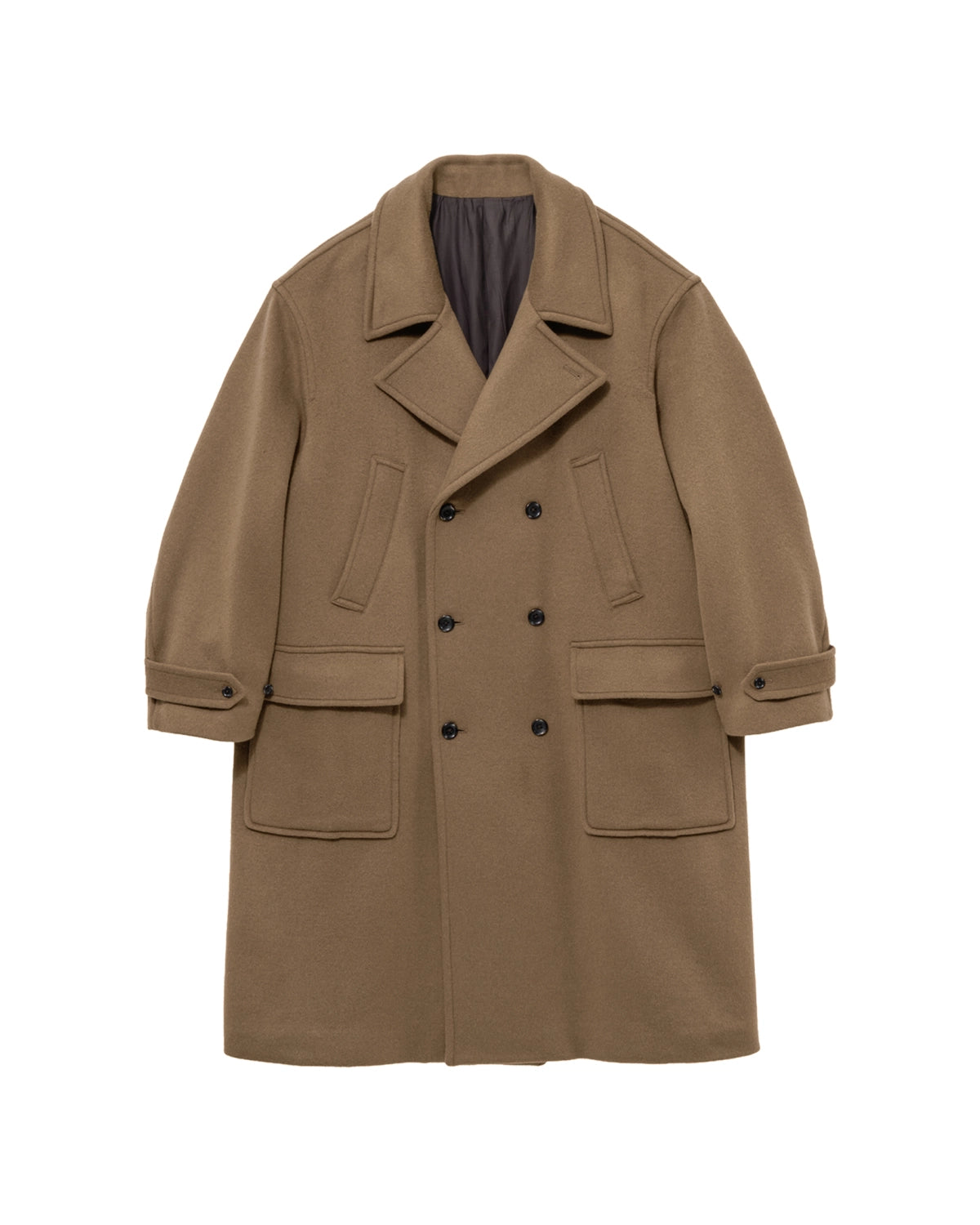 Graphpaper / Light Melton Pea Coat (GM263-10419C)