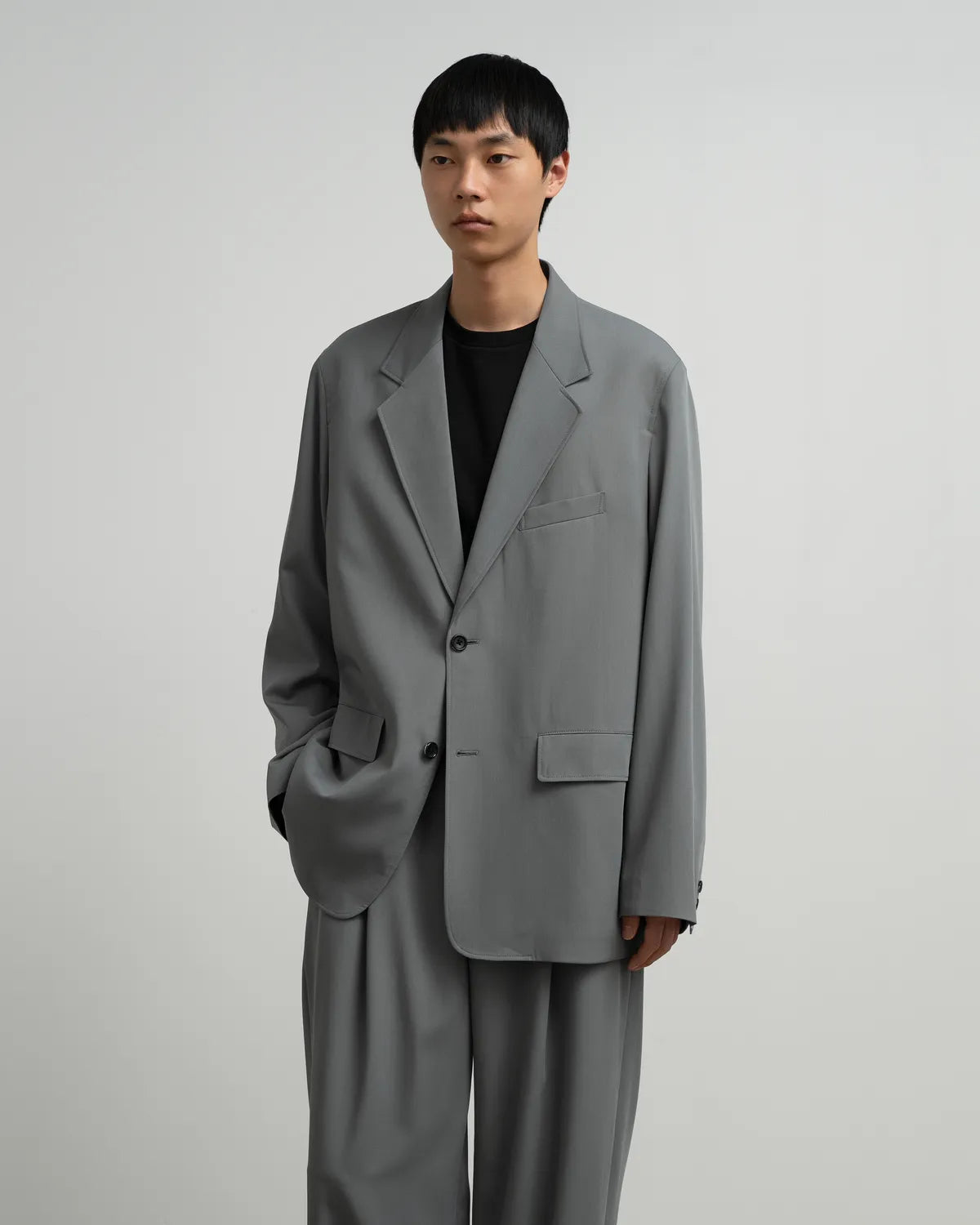 Graphpaper / Techno Wool Twill Compact Shoulder Jacket (GM263-20392)
