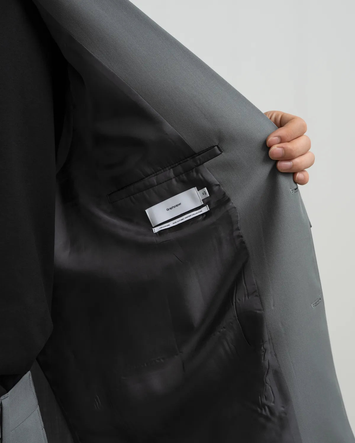 Graphpaper / Techno Wool Twill Compact Shoulder Jacket (GM263-20392)