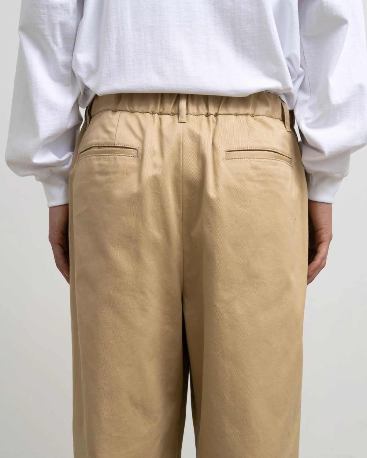 Graphpaper / Westpoint Chino Wide Straight Trousers (GM263-40165B)