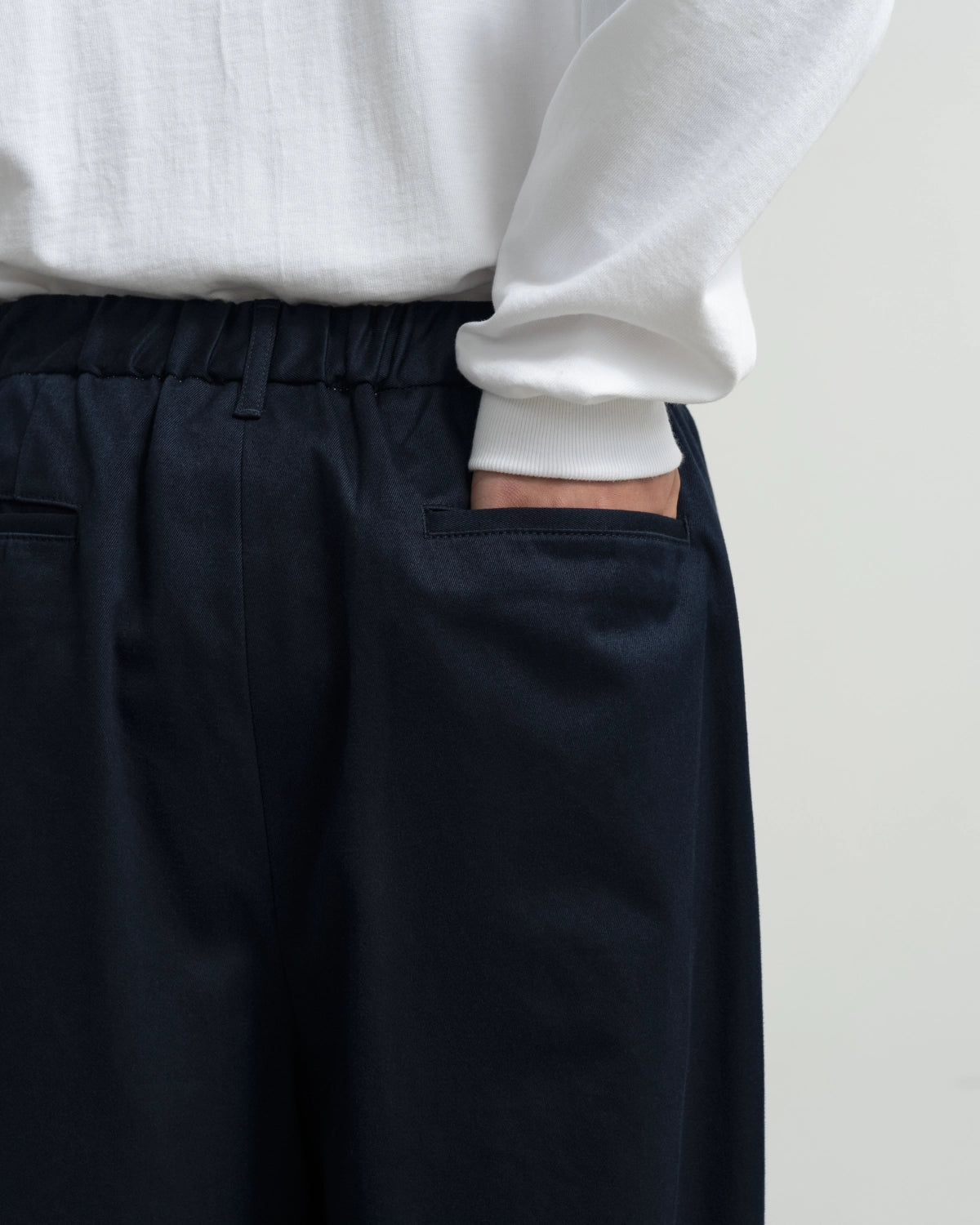 Graphpaper / Westpoint Chino Wide Tapered Trousers (GM263-40166B)