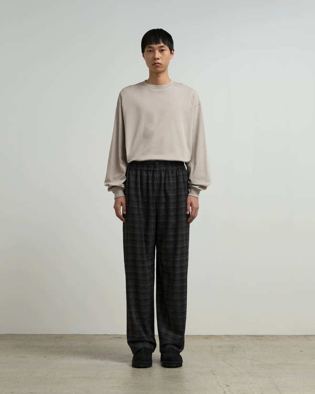 Graphpaper / Extra Fine Wool Lawn Sleeping Easy Pants (GM263-40332)