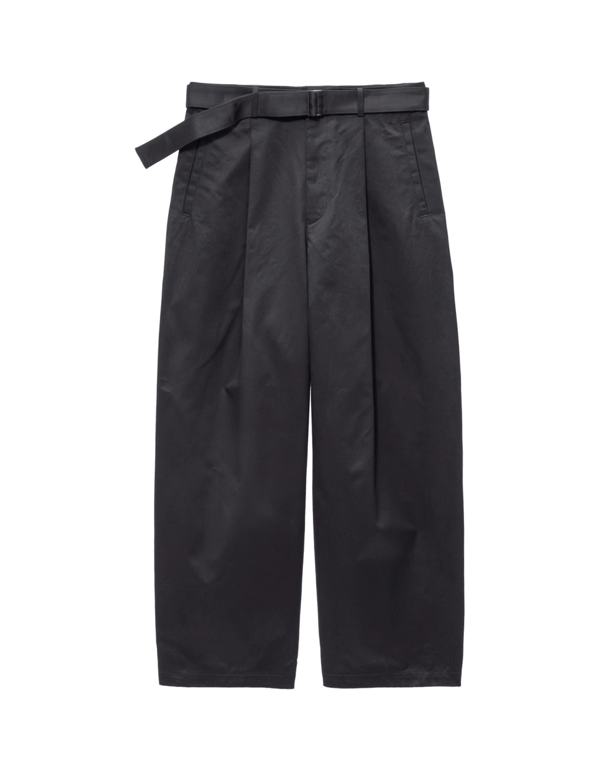 Graphpaper / Dry Westpoint Barrel-Fit Belted Pants (GM263-40381)