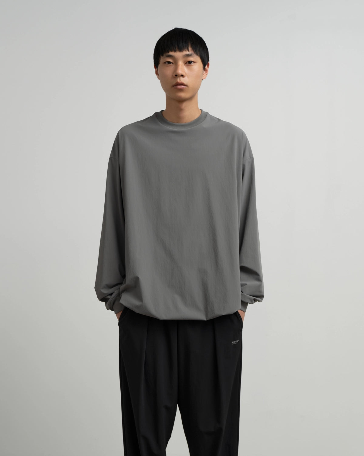 Graphpaper / PERTEX EQUILIBRIUM L/S Crew Neck Pullover (GM263-70260)