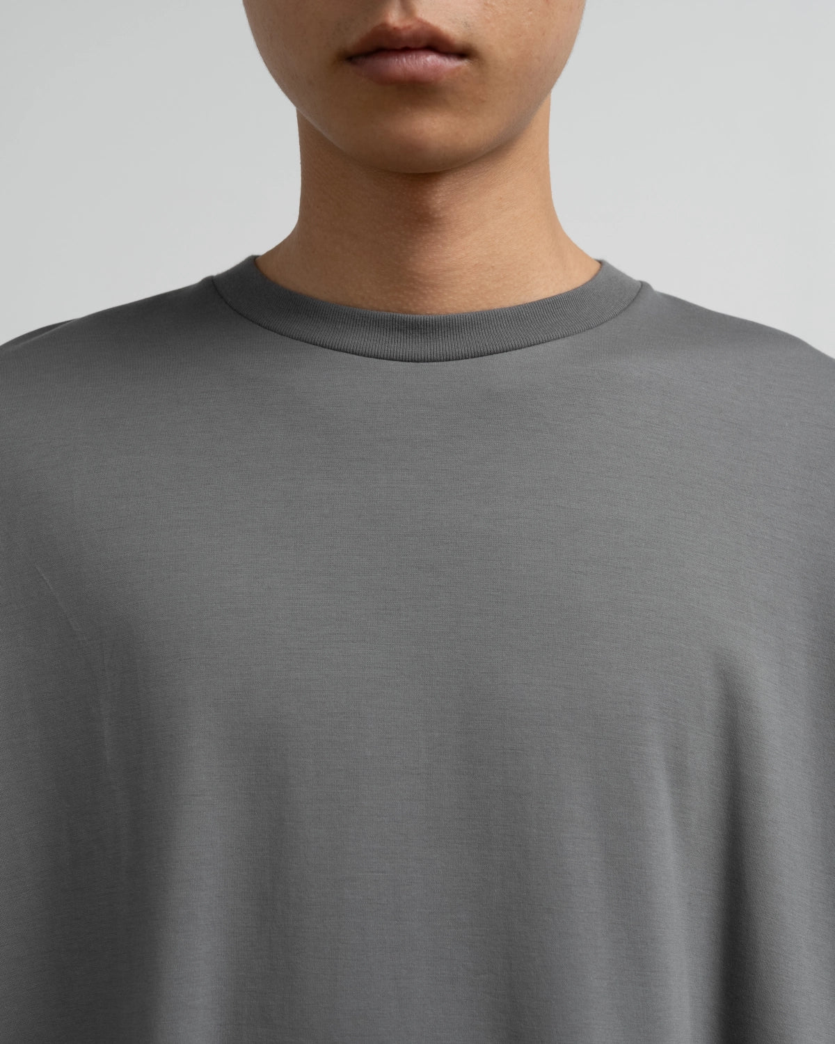 Graphpaper / Brushed Mockrody Crew Neck L/S Tee (GM263-70370)