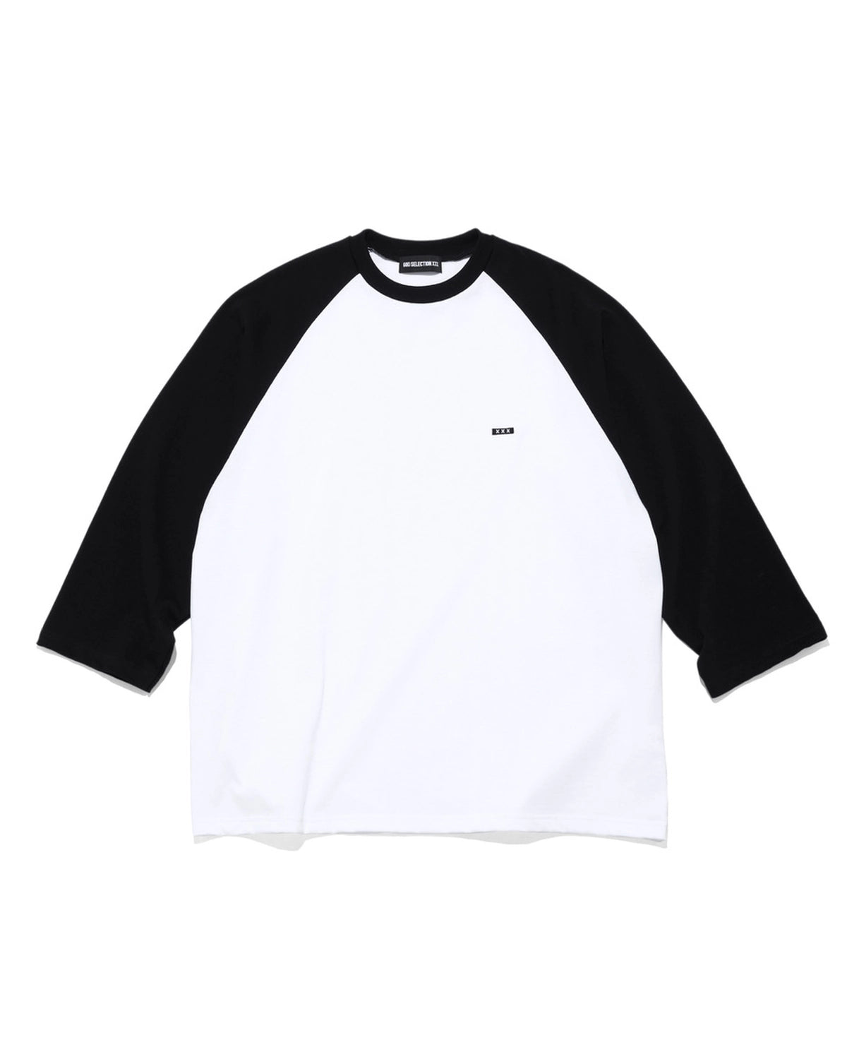 GOD SELECTION XXX の RAGLAN SLEEVE T-SHIRT (GX-A25-RT-02)