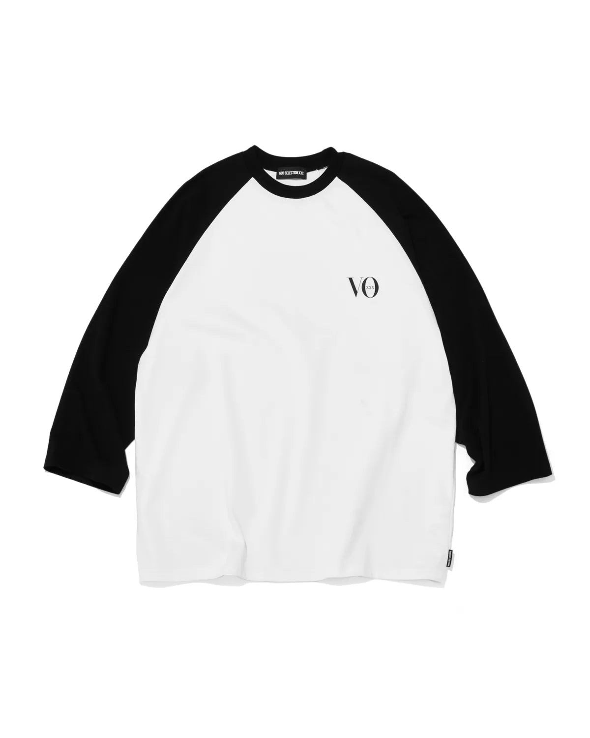 Black & White 長袖シャツ 新品未使用 GOD SELECTION XXX(ゴッドセレクショントリプルエックス) / RAGLAN