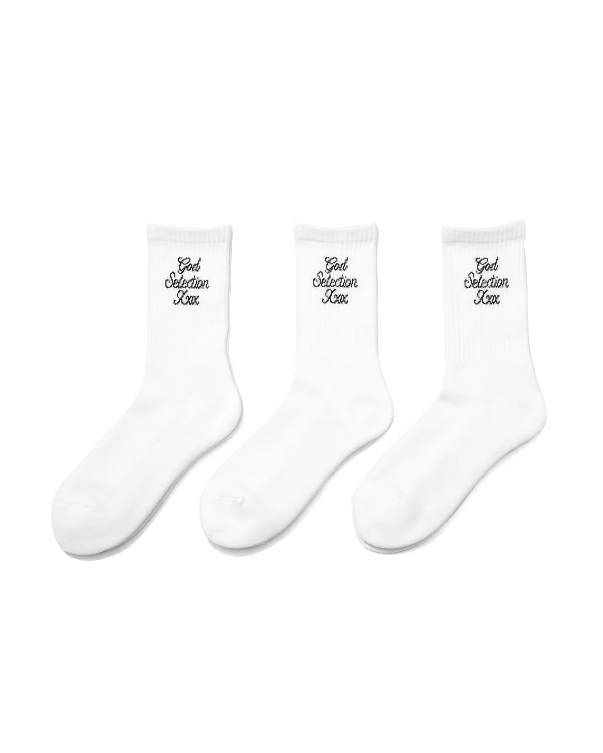 GOD SELECTION XXX の SOCKS -3PIECE 1PACK (GX-A26-SO-01)