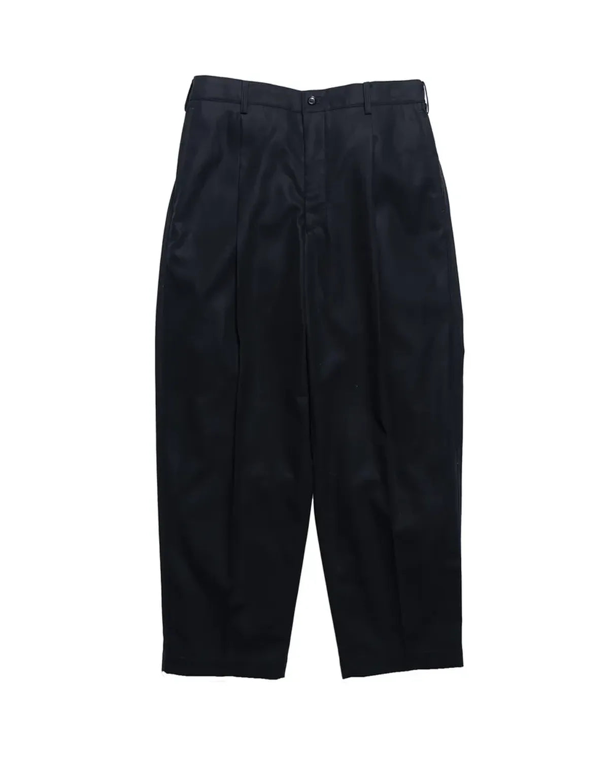 Graphpaper / Wooly Cotton Twill Wide Tapered Slacks (GM261-40047B)