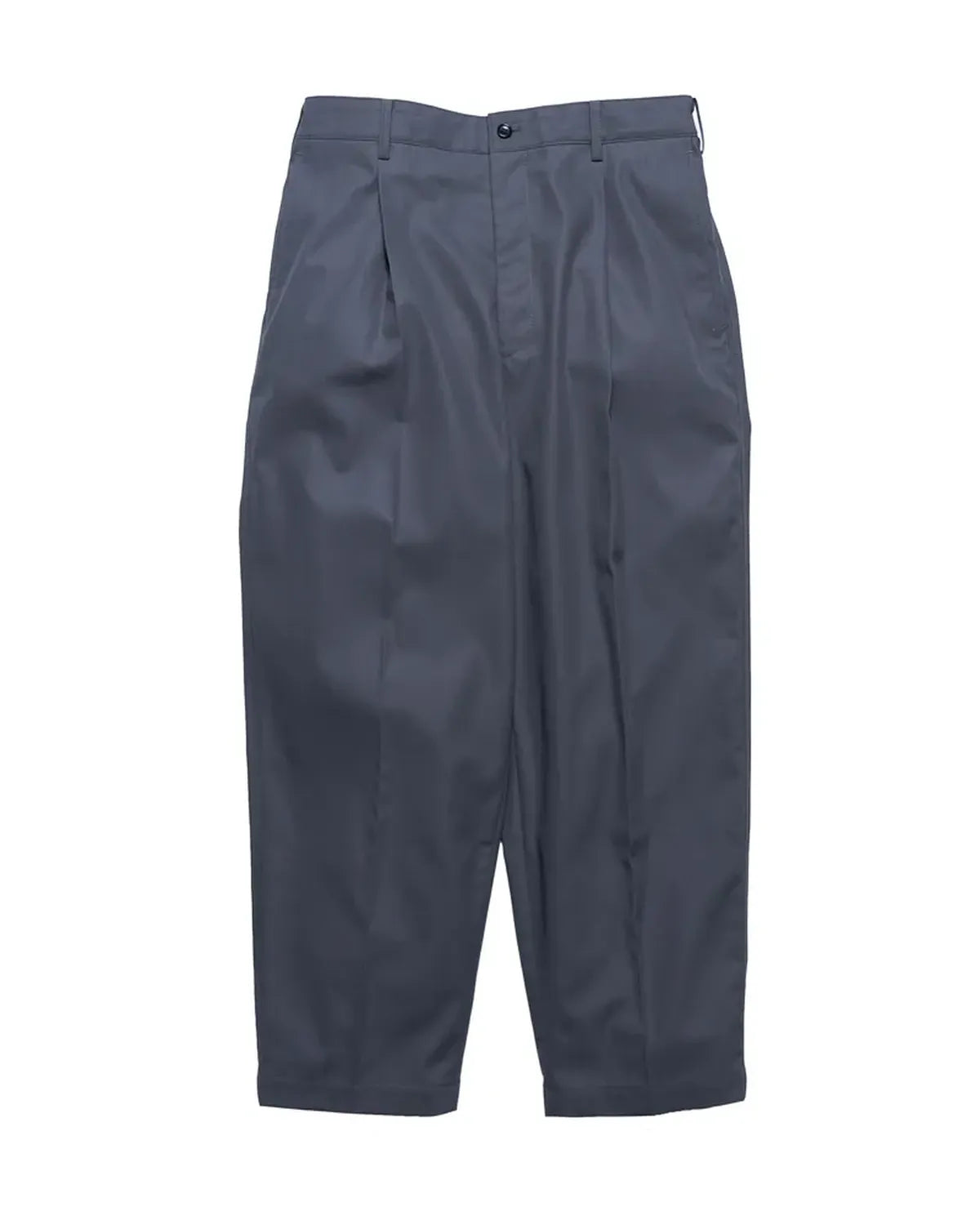 Graphpaper / Wooly Cotton Twill Wide Tapered Slacks (GM253-40047B)