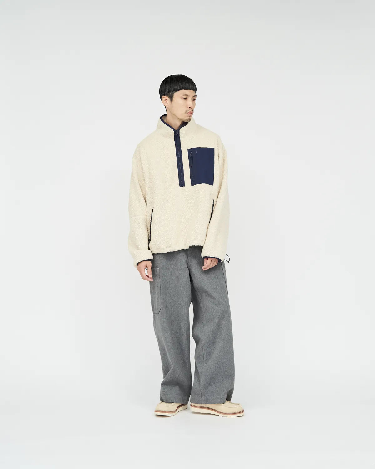 PRE_CIAL / POLATEC®︎ HEAVY BOA FLEECE PULLOVER