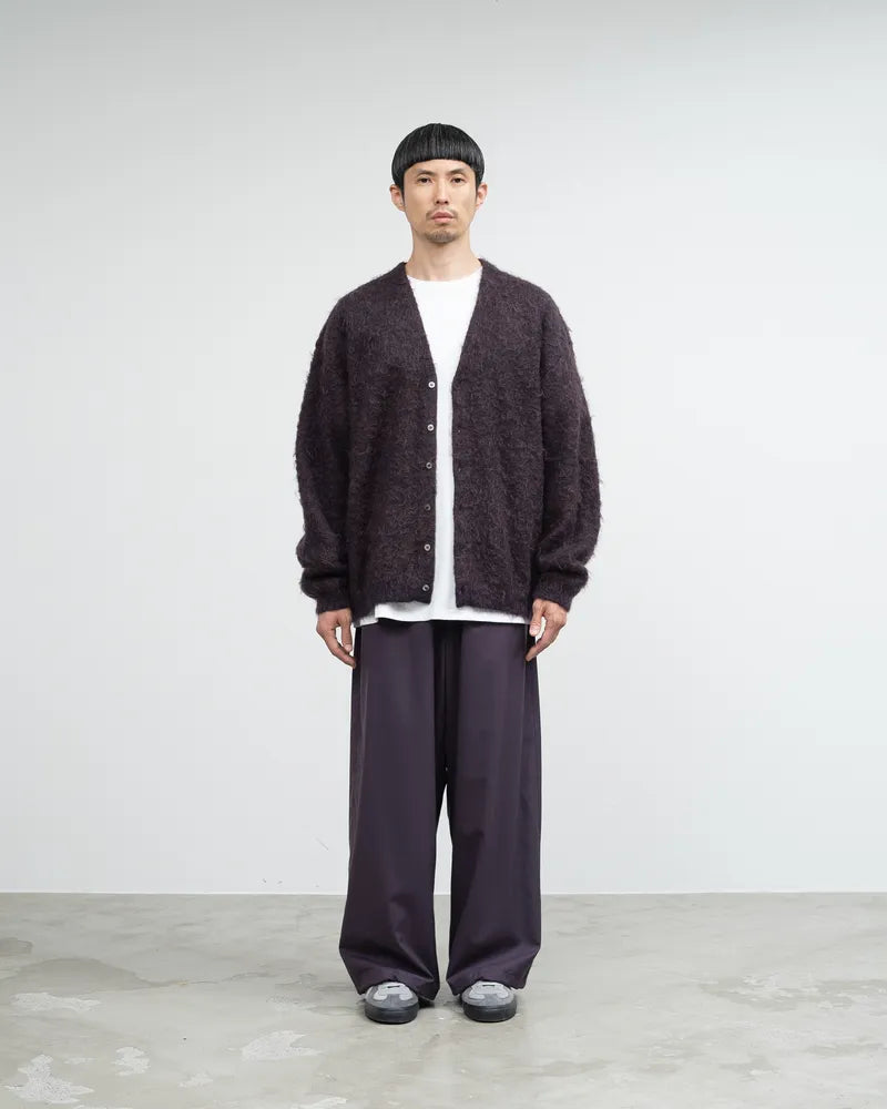 Graphpaper / YOKE for Graphpaper 4Color Mix Mohair Jacquard Cardigan (GM233-80906Y)