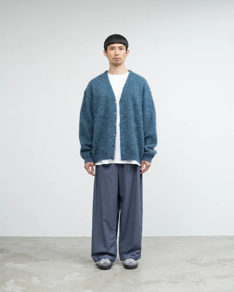 Graphpaper / YOKE for Graphpaper 4Color Mix Mohair Jacquard Cardigan (GM233-80906Y)