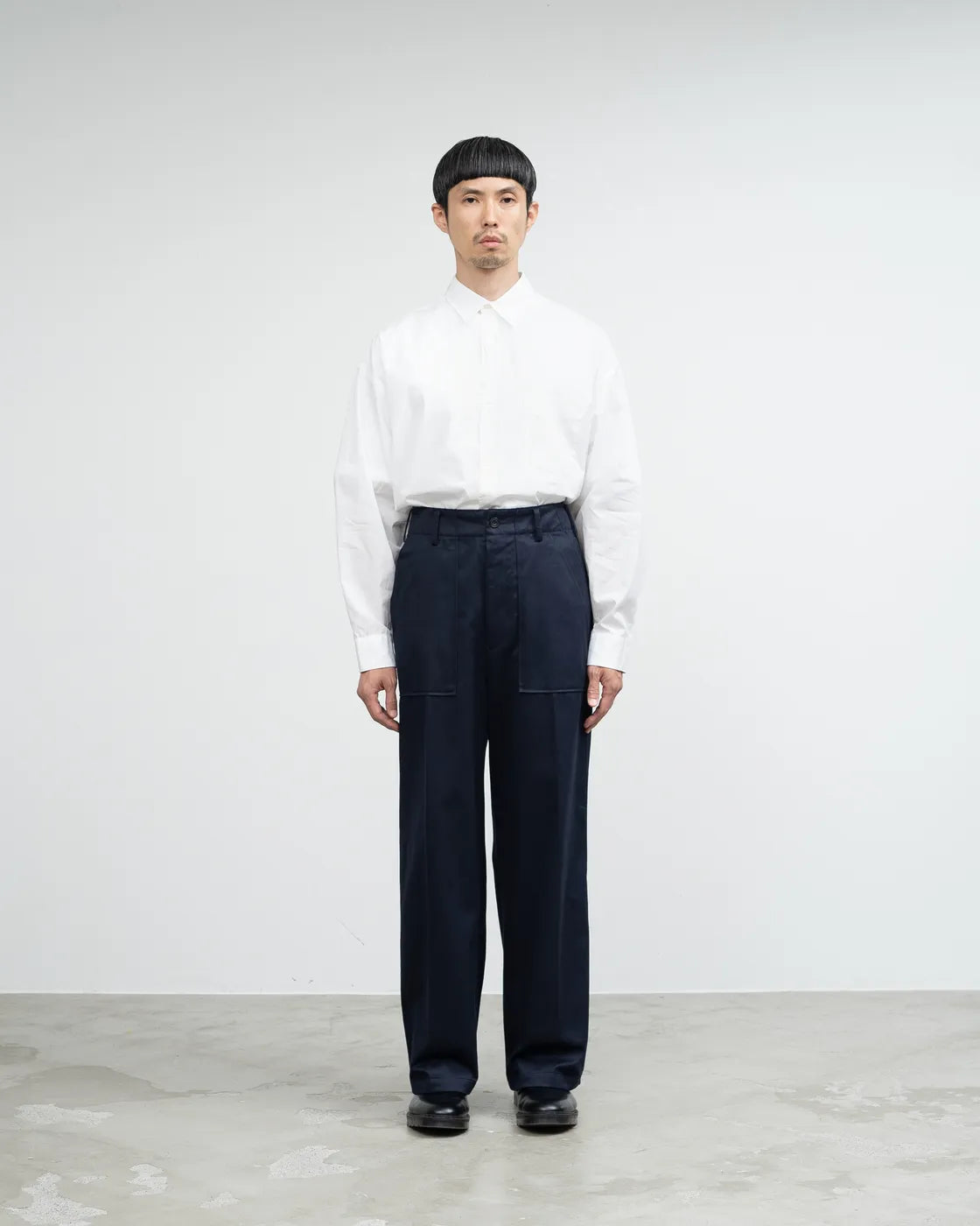Graphpaper / YOKE for Graphpaper 2Pleated Wide Trousers (GM233-40904Y)