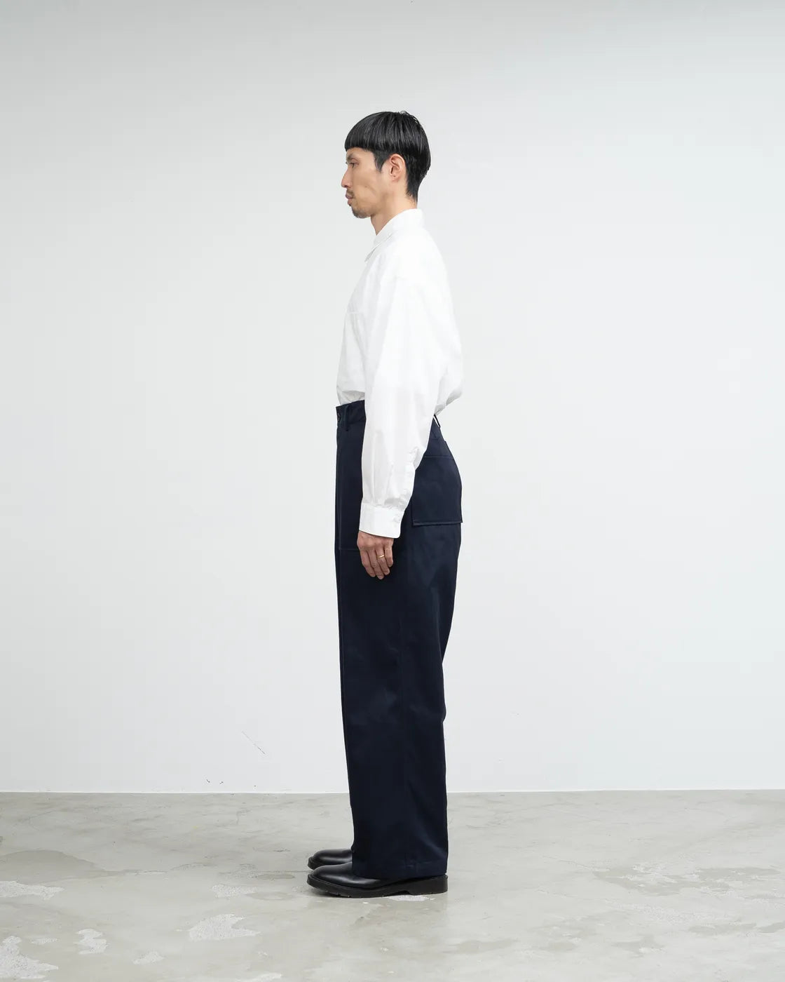 Graphpaper / YOKE for Graphpaper 2Pleated Wide Trousers (GM233-40904Y)