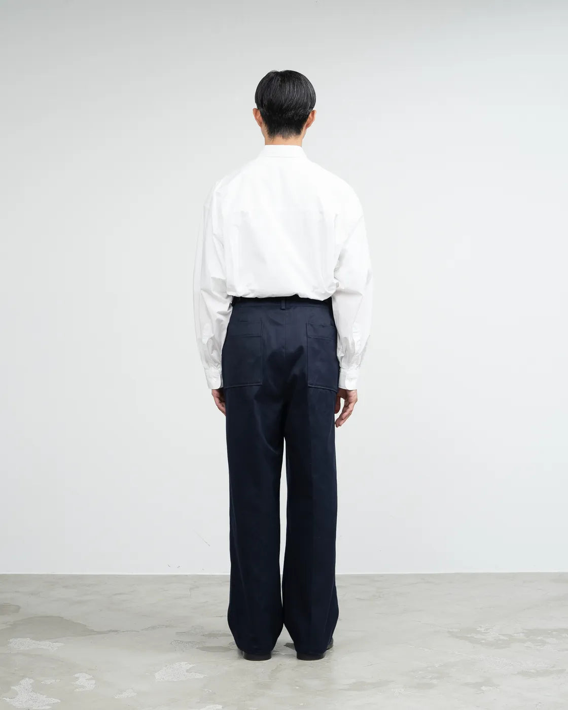 Graphpaper / YOKE for Graphpaper 2Pleated Wide Trousers (GM233-40904Y)