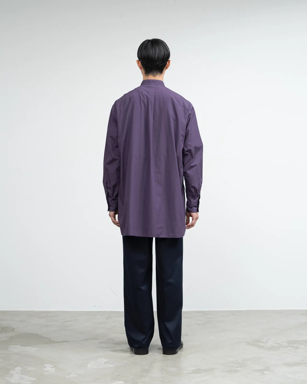 Graphpaper / YOKE for Graphpaper Garment Dye Band Collar Shirt