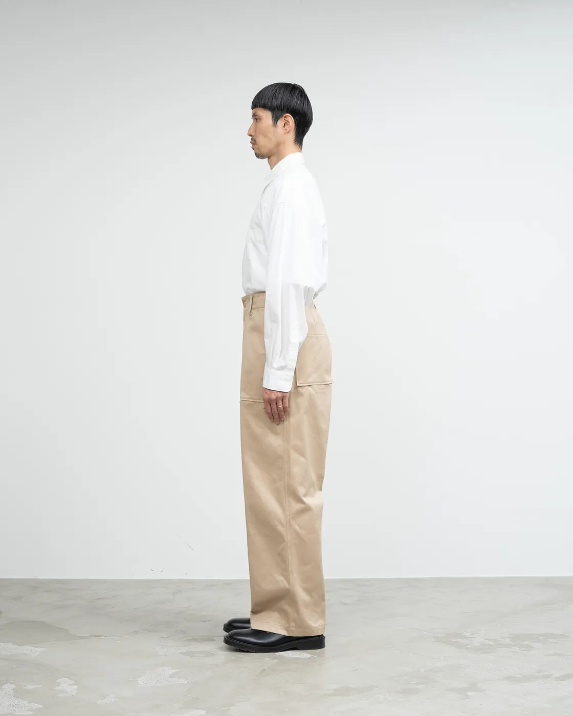 Graphpaper / YOKE for Graphpaper 2Pleated Wide Trousers (GM233-40904Y)