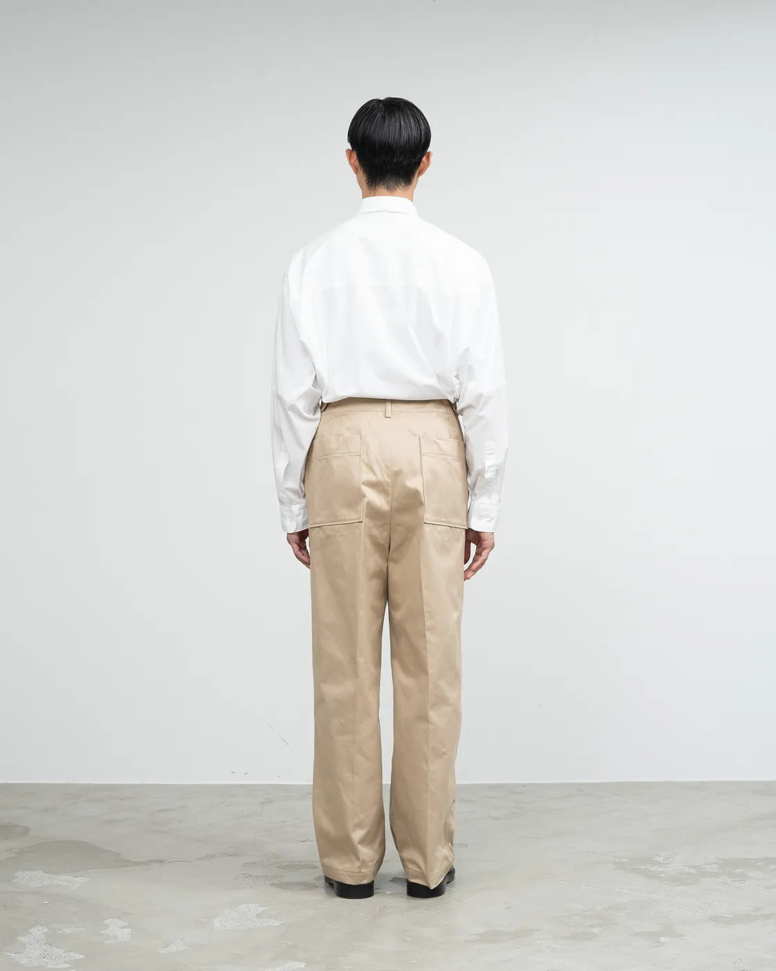 Graphpaper / YOKE for Graphpaper 2Pleated Wide Trousers (GM233-40904Y)