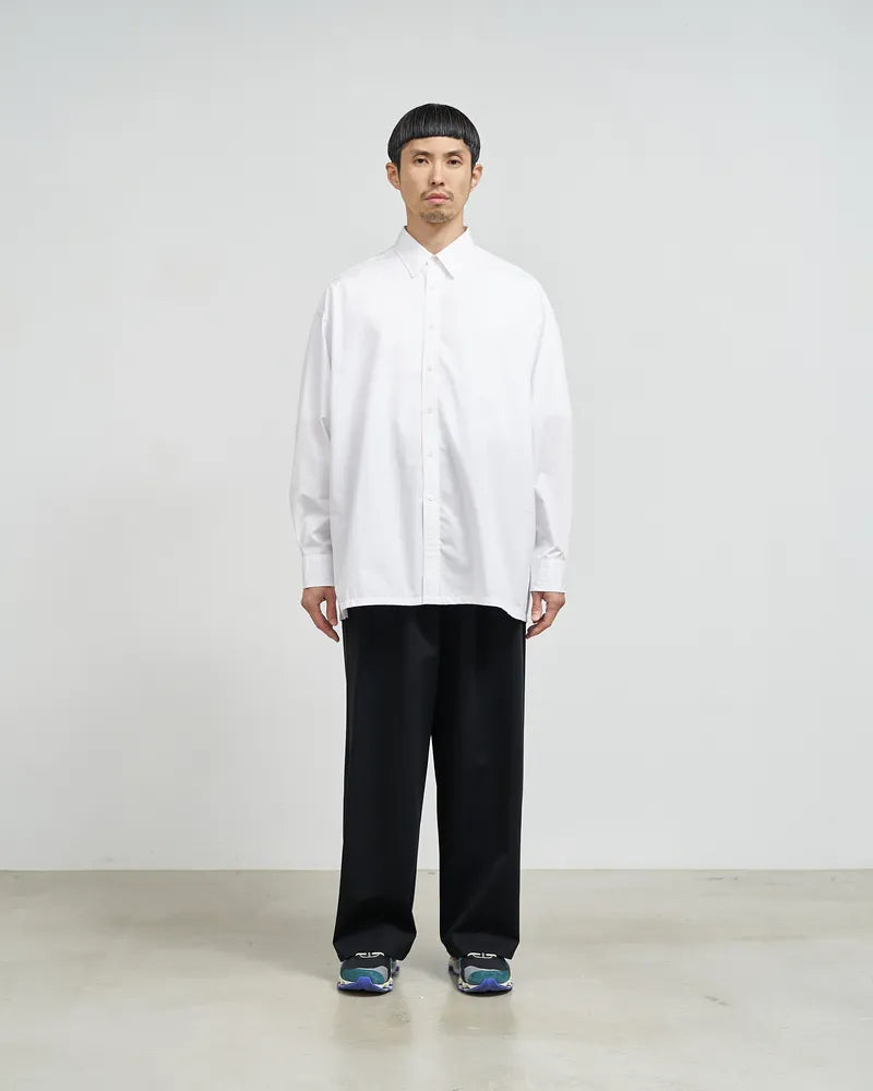 Graphpaper / Hight Count Regular Collar Shirt(GM243-50030B)