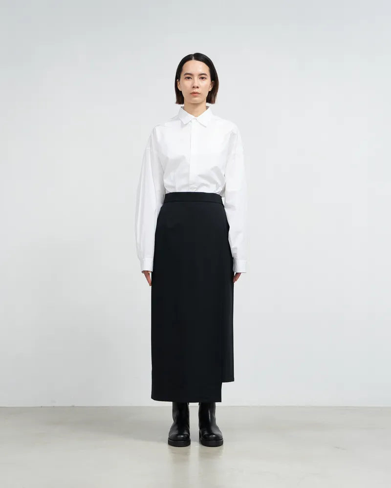 Graphpaper / Compact Ponte Wrap Skirt