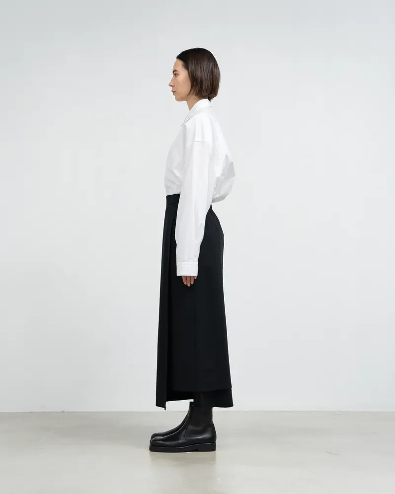 Graphpaper / Compact Ponte Wrap Skirt